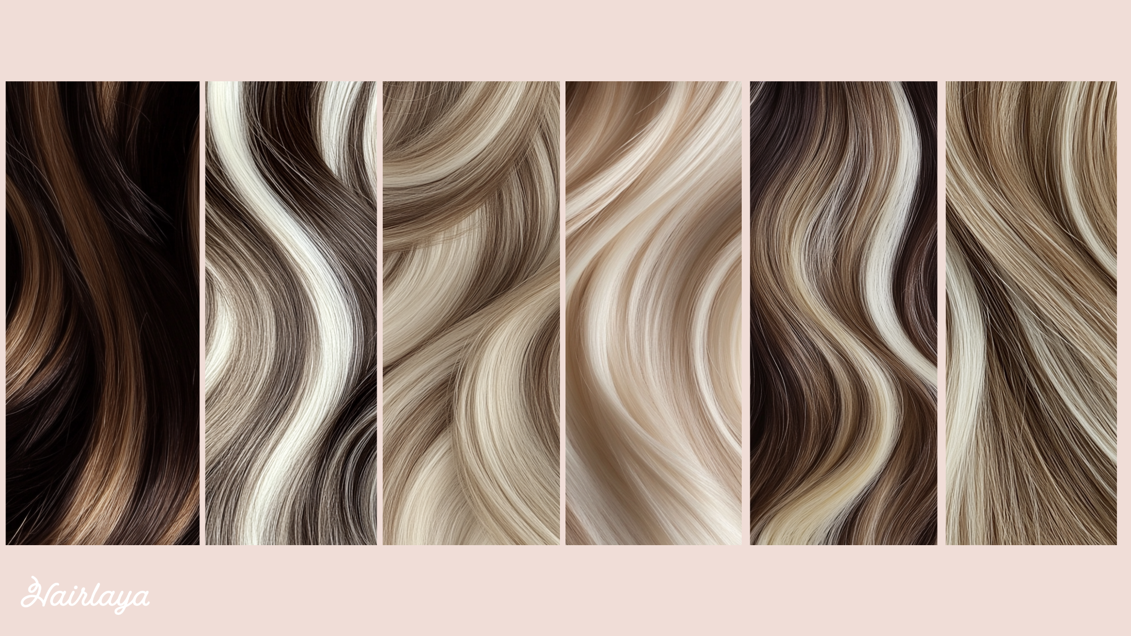 Discover Hairlaya's Stunning Piano Colors for Gorgeous Hair Extensions