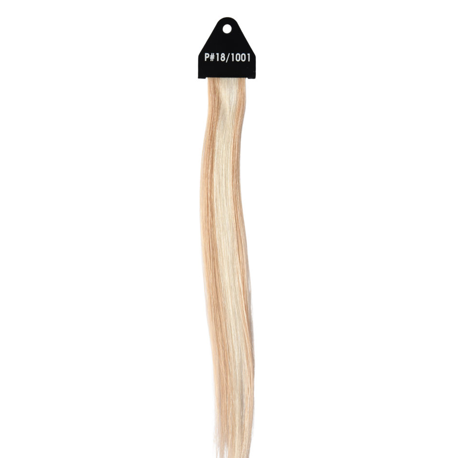 P#18/1001 Piano Chocolate Blonde with White Ash Blonde Seamless Injection Tape-in Full Cuticle Human Hair Extensions Double Drawn-50g - Hairlaya