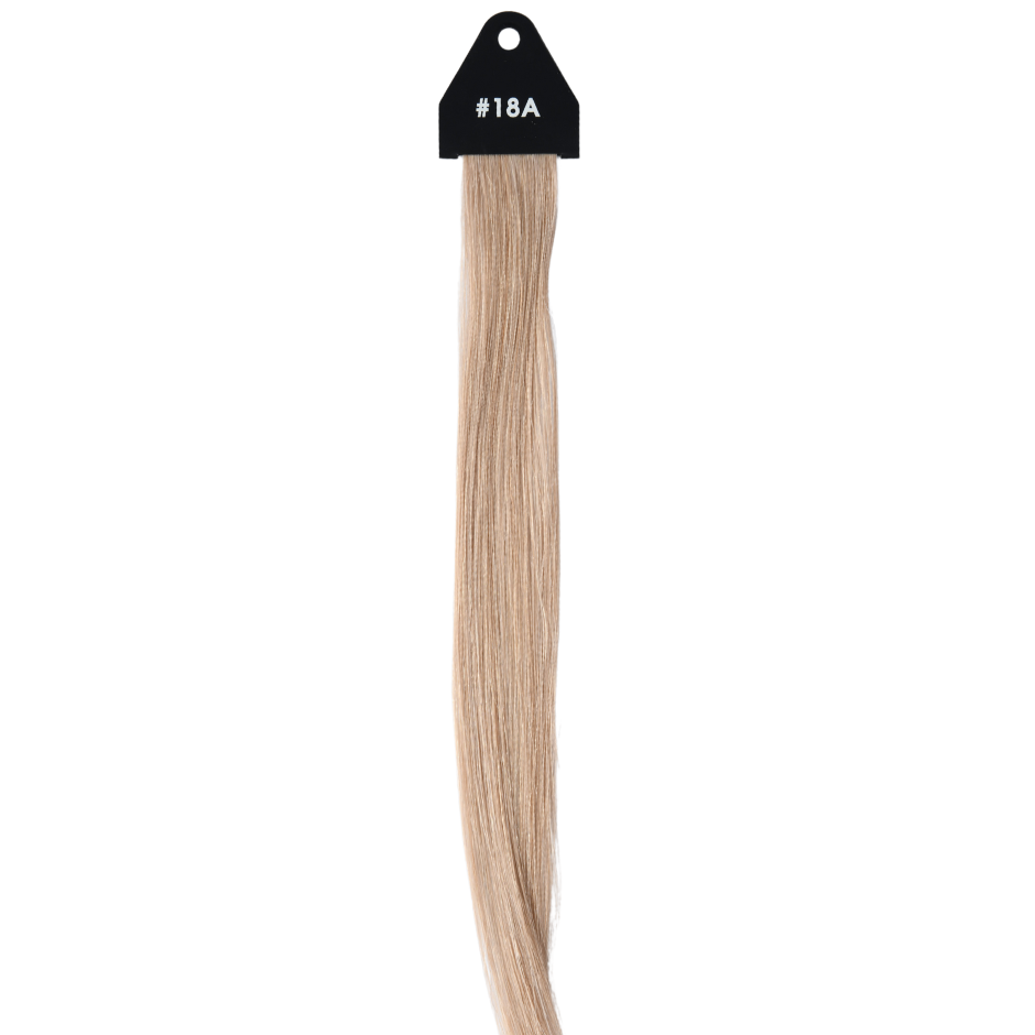 #18A Ash Chocolate Blonde Genius Hybrid Weft Full Cuticle Human Hair Extensions Double Drawn-4 wefts - Hairlaya