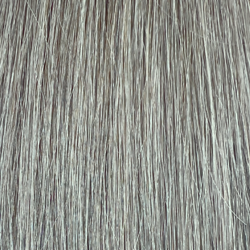 #7N Matte Ash Blonde Genius Hybrid Weft Full Cuticle Human Hair ...