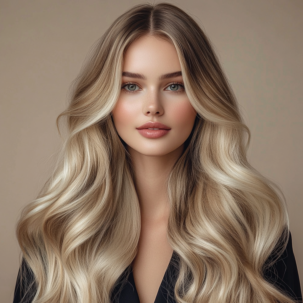 Hairlaya Color Swatch T_8A-P_8A_1001_model
