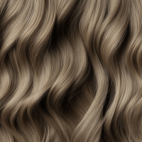 Hairlaya color swatch: 130A ash coper