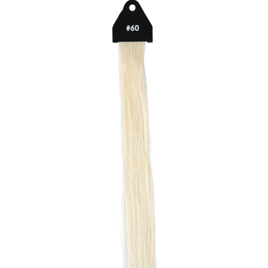 #60 Ash Blonde Nano Tip Full Cuticle Human Hair Extensions Double Drawn-50g - Hairlaya