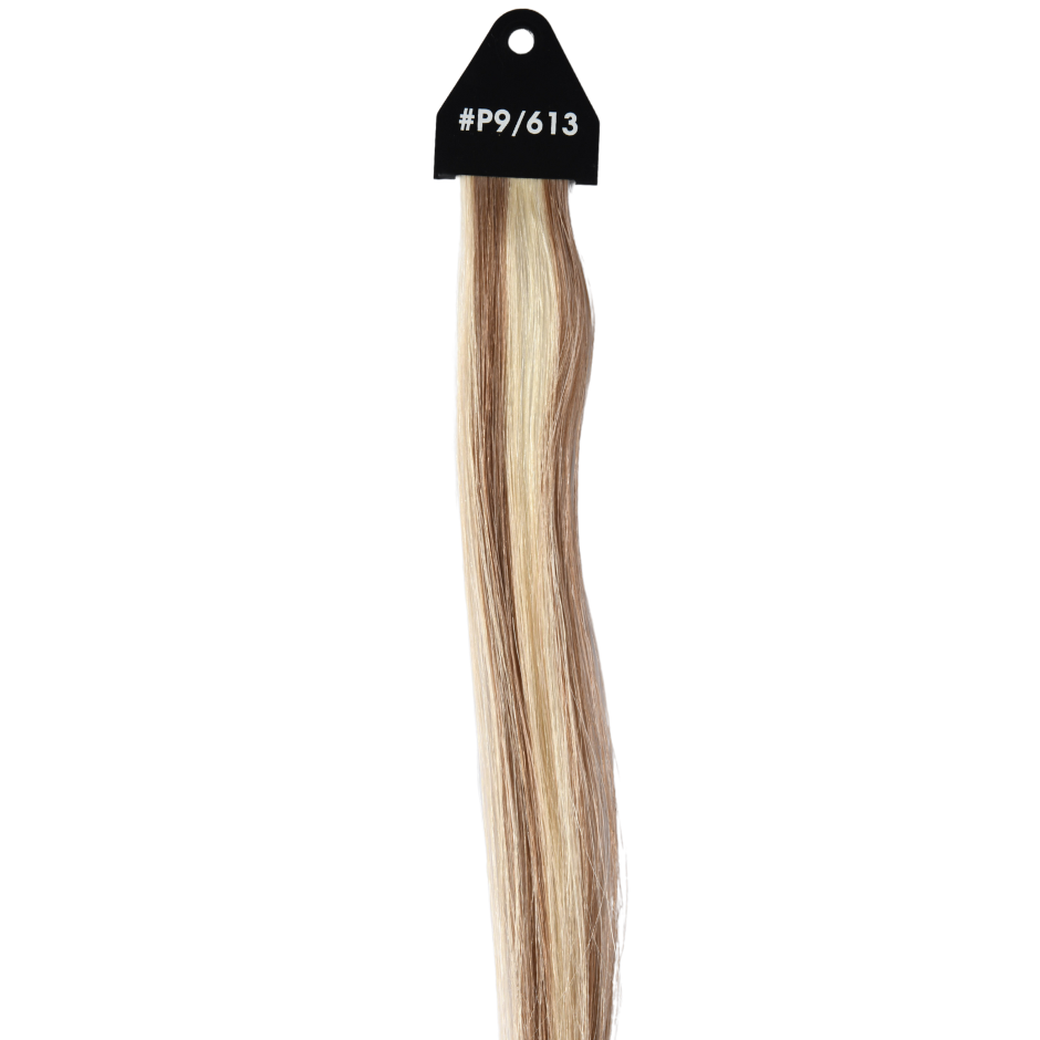 P9/613 Piano Light Chocolate with Blonde I-Tip Full Cuticle Human Hair Extensions Double Drawn-50g - Hairlaya