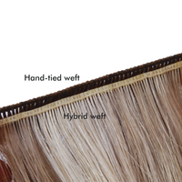 #1001A Moonlight Gorgeous Hand-tied Weft Full Cuticle Human Hair Extensions Double Drawn-4 Wefts - Hairlaya