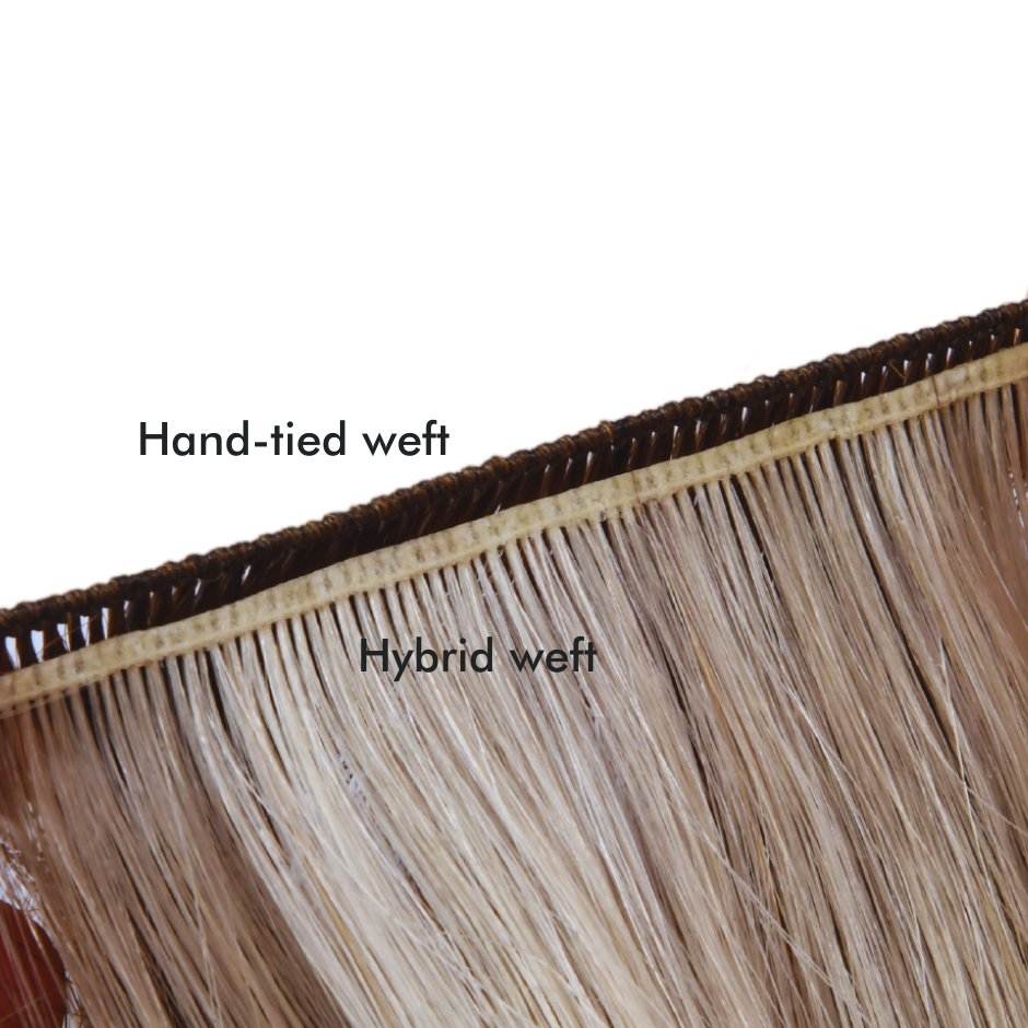 #1001A Moonlight Gorgeous Hand-tied Weft Full Cuticle Human Hair Extensions Double Drawn-4 Wefts - Hairlaya