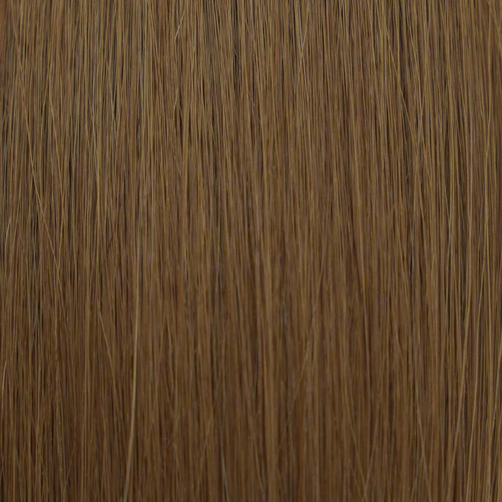 Hairlaya  Dark Blonde (#8) Hand-Tied Wefts Hair Extensions Double Drawn Color