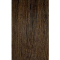 #1B/4-Natural Black/Dark Brown Balayage Hand-Tied Wefts Hair Extensions Double DrawnHand-Tied Wefts Hair Extensions Double Drawn - Hairlaya