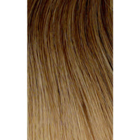 #4/27-Dark Brown/Honey Blonde Rooted Hand-Tied Wefts Hair Extensions Double Drawn - Hairlaya